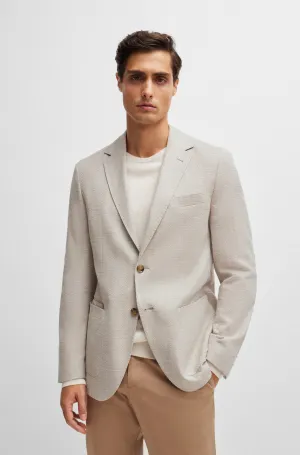 BOSS Blazers Regular Fit in Cotton Mix - C-JAYE-ELBOW-242 10262481 01-50521495