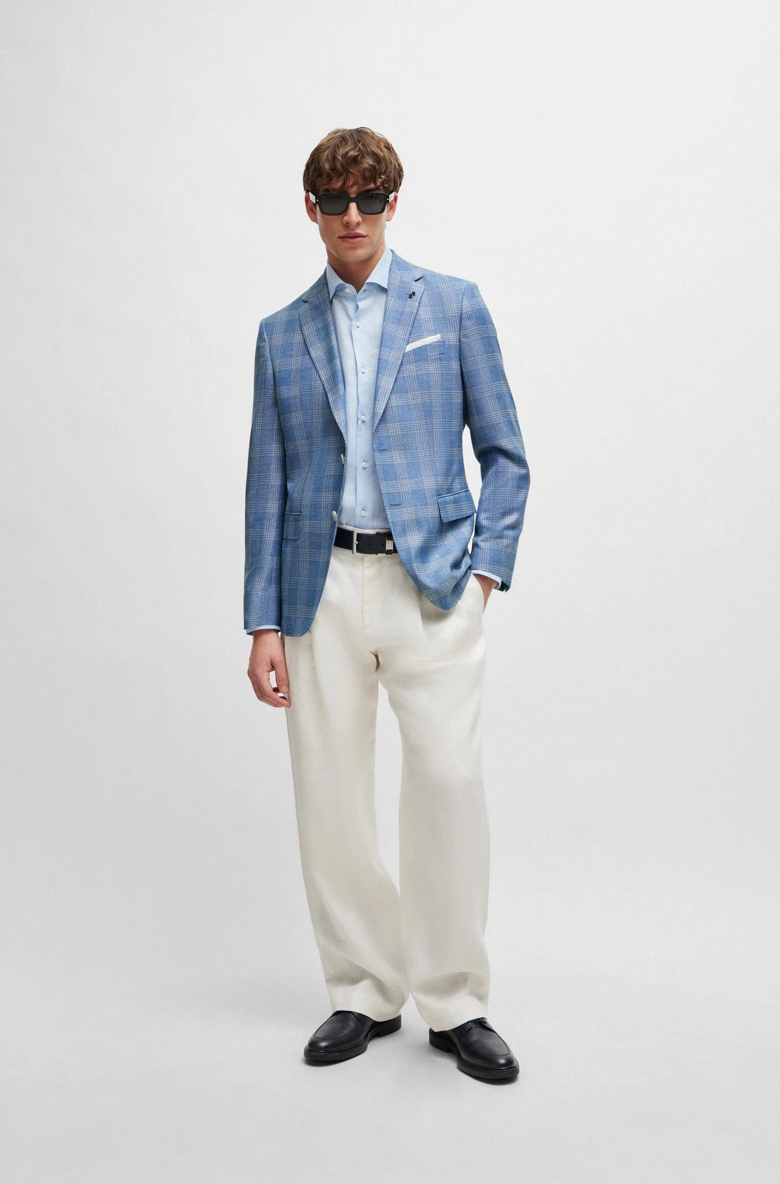 BOSS Blazers Slim Fit in Wool Mix - H-HUTSON-233 10248317 01-50515950