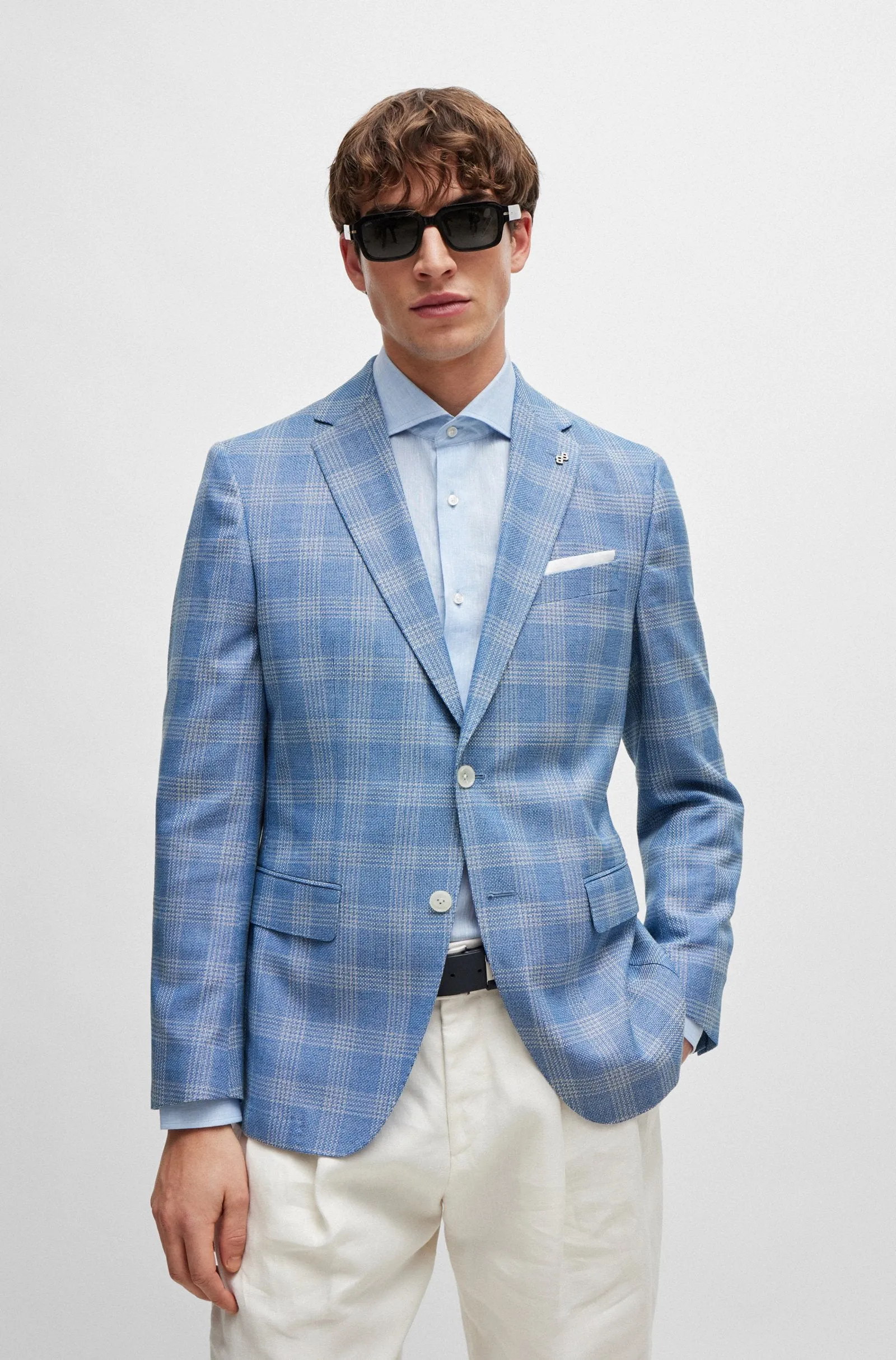 BOSS Blazers Slim Fit in Wool Mix - H-HUTSON-233 10248317 01-50515950