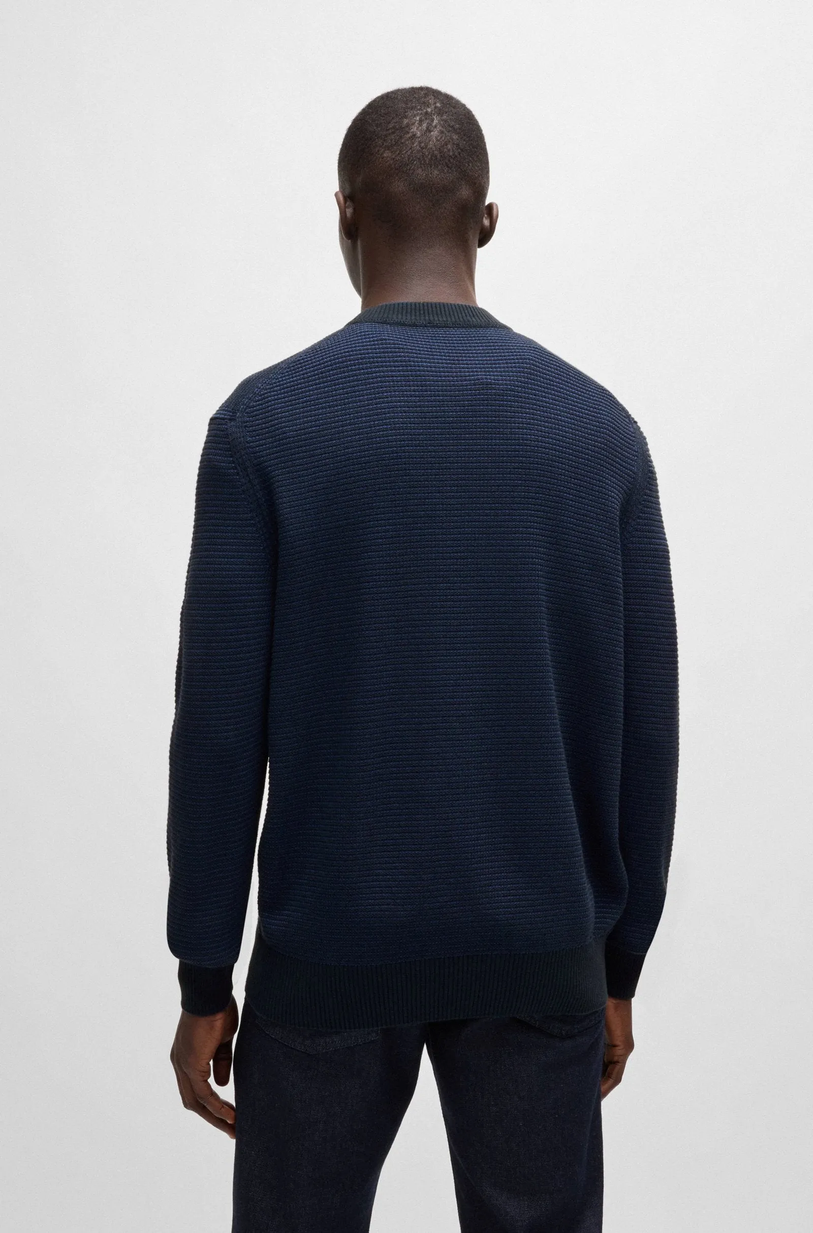 BOSS Sweaters Regular Fit in Cotton Mix - AMERCURY 10263266 01-50523575