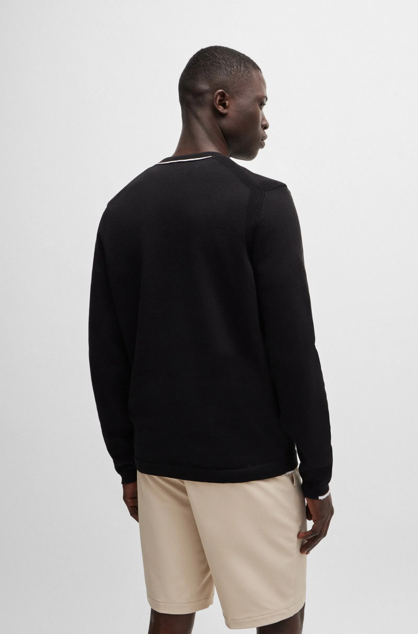 BOSS Sweaters Regular Fit in Cotton Mix - EVER-X_CN 10252215 01-50498539