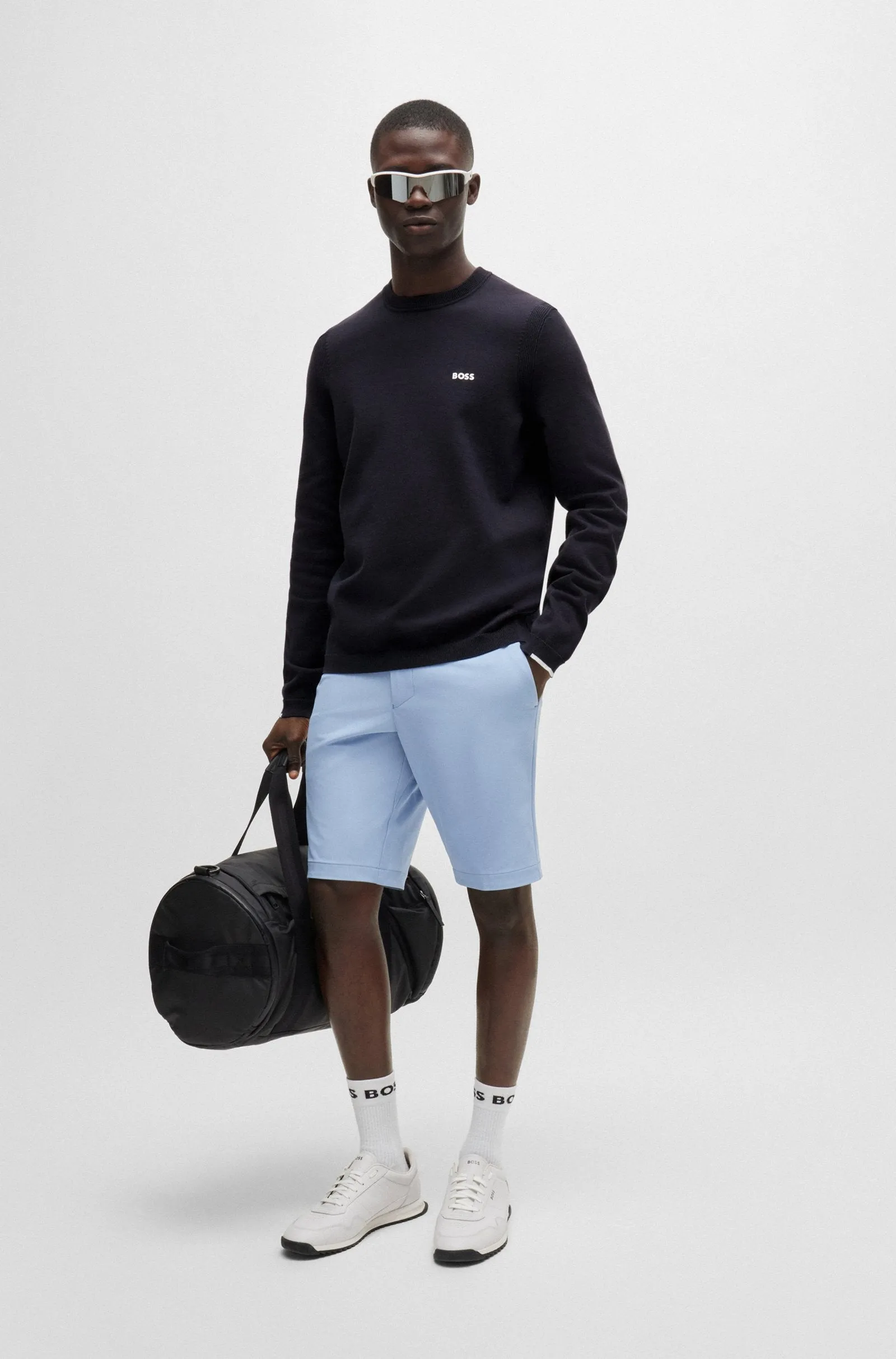 BOSS Sweaters Regular Fit in Cotton Mix - EVER-X_CN 10252215 01-50498539