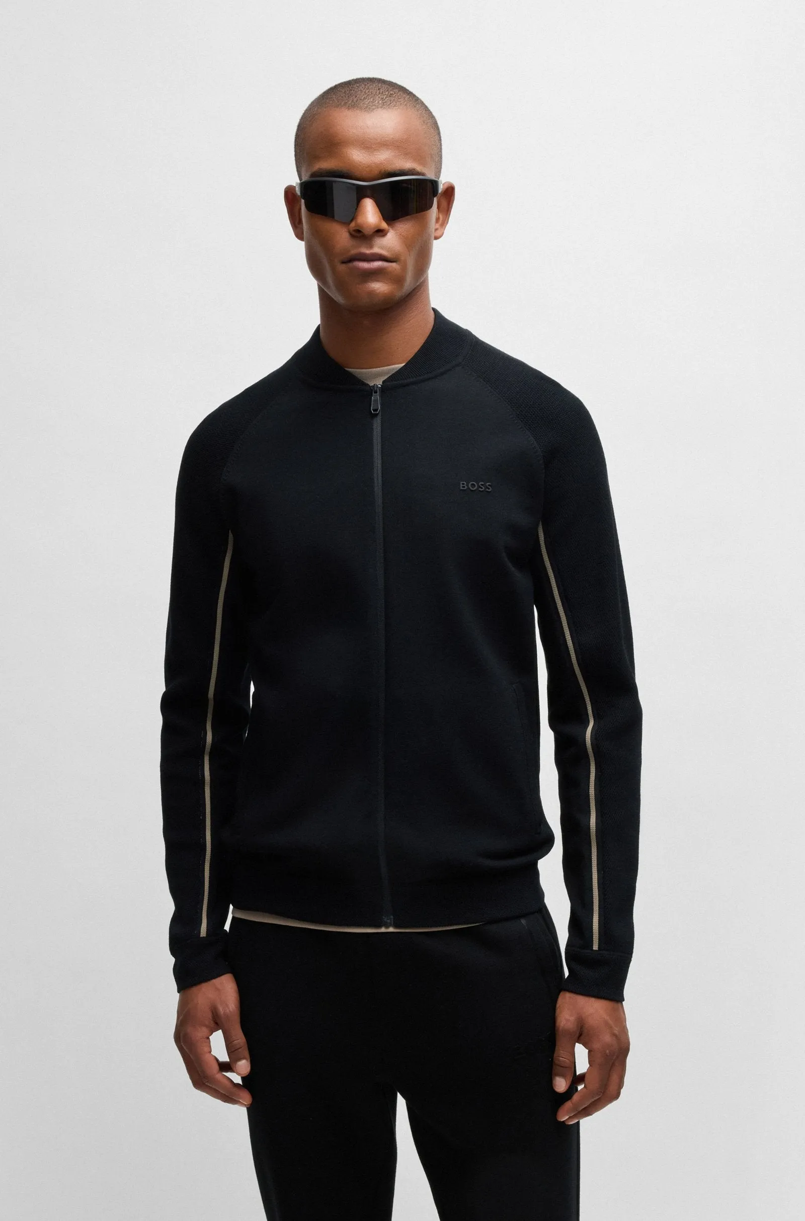 BOSS Sweaters Regular Fit in Viscose Mix - ZURRAY 10263131 01-50523164