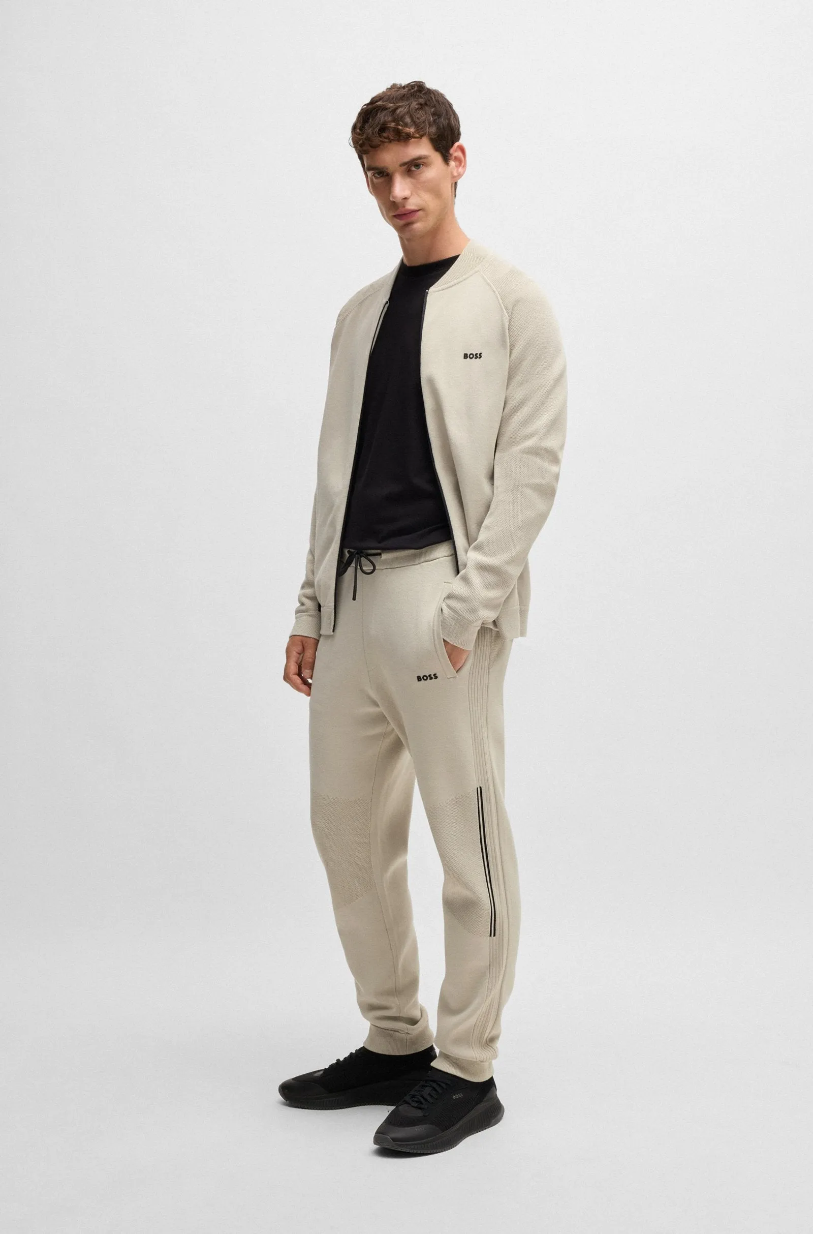 BOSS Sweaters Regular Fit in Viscose Mix - ZURRAY 10263131 01-50523164