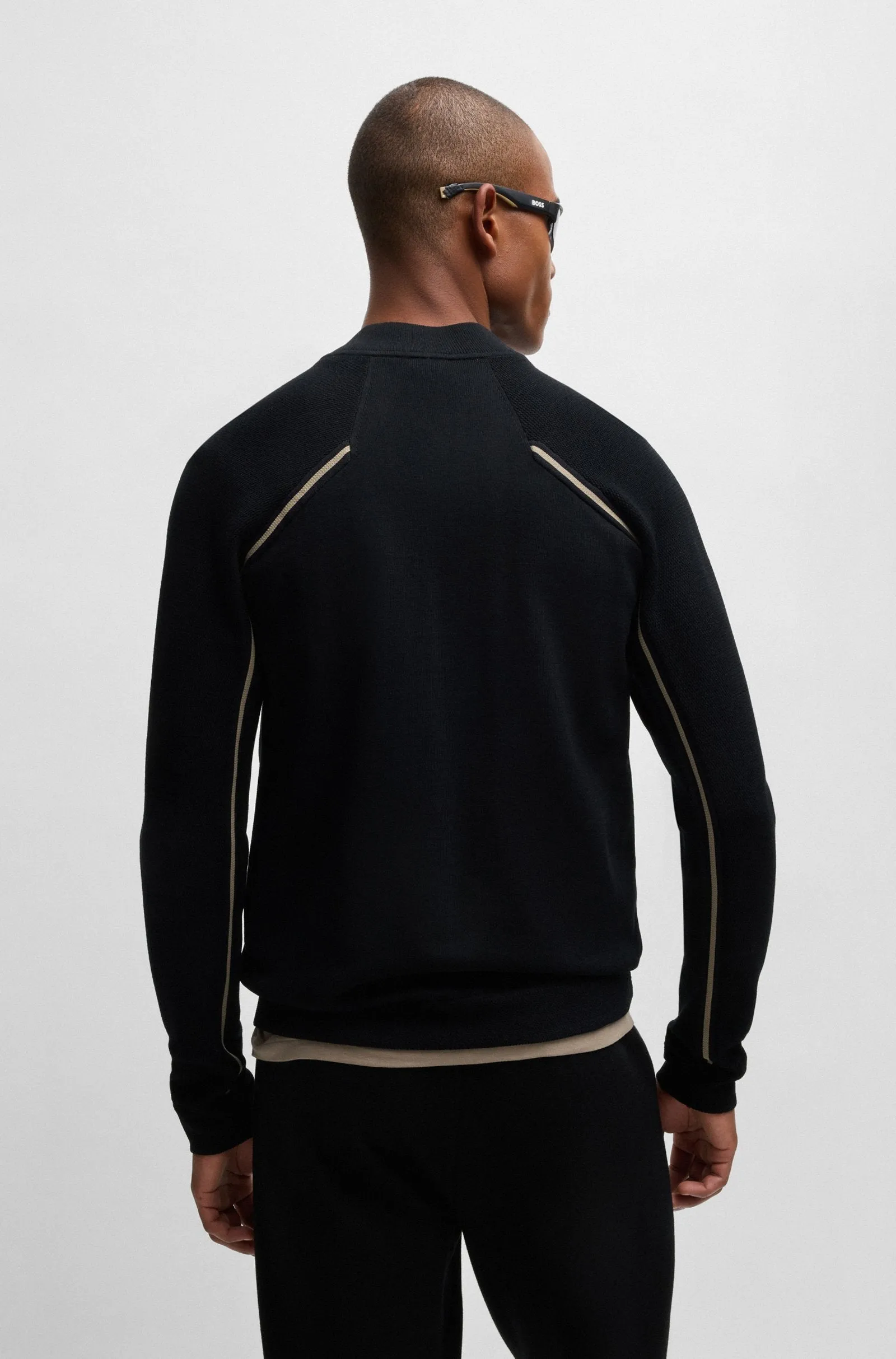 BOSS Sweaters Regular Fit in Viscose Mix - ZURRAY 10263131 01-50523164