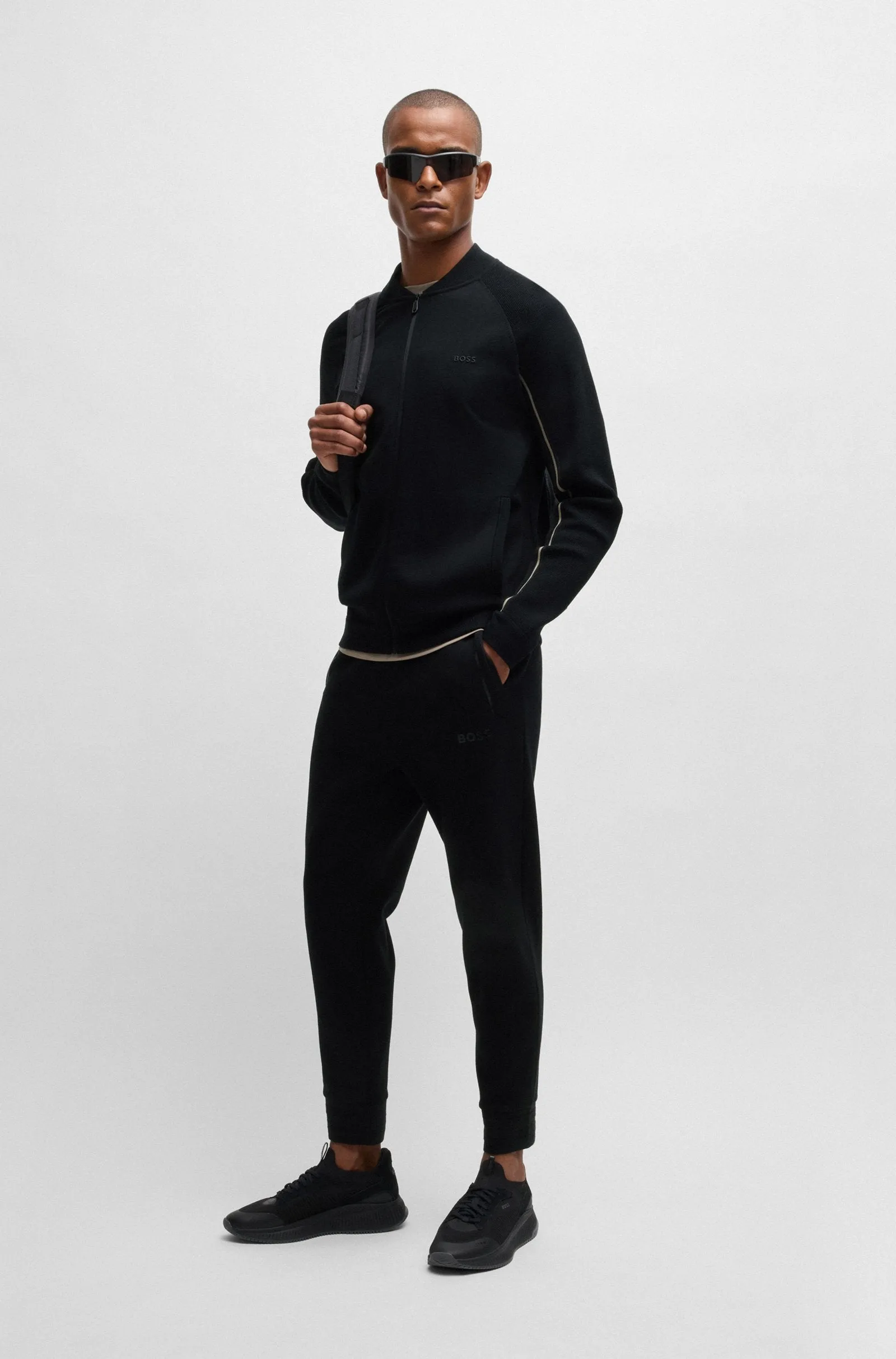 BOSS Sweaters Regular Fit in Viscose Mix - ZURRAY 10263131 01-50523164