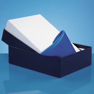 (BOX ONLY) Universal 2 Glass/Award Satin Lined Presentation Box