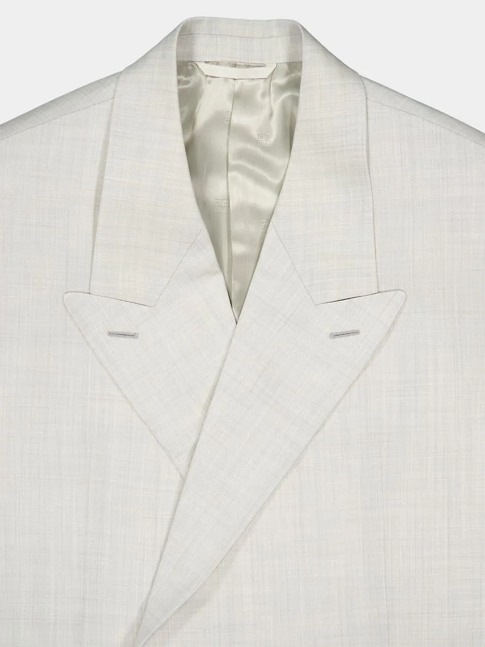 Boxy Fit Wool Jacket