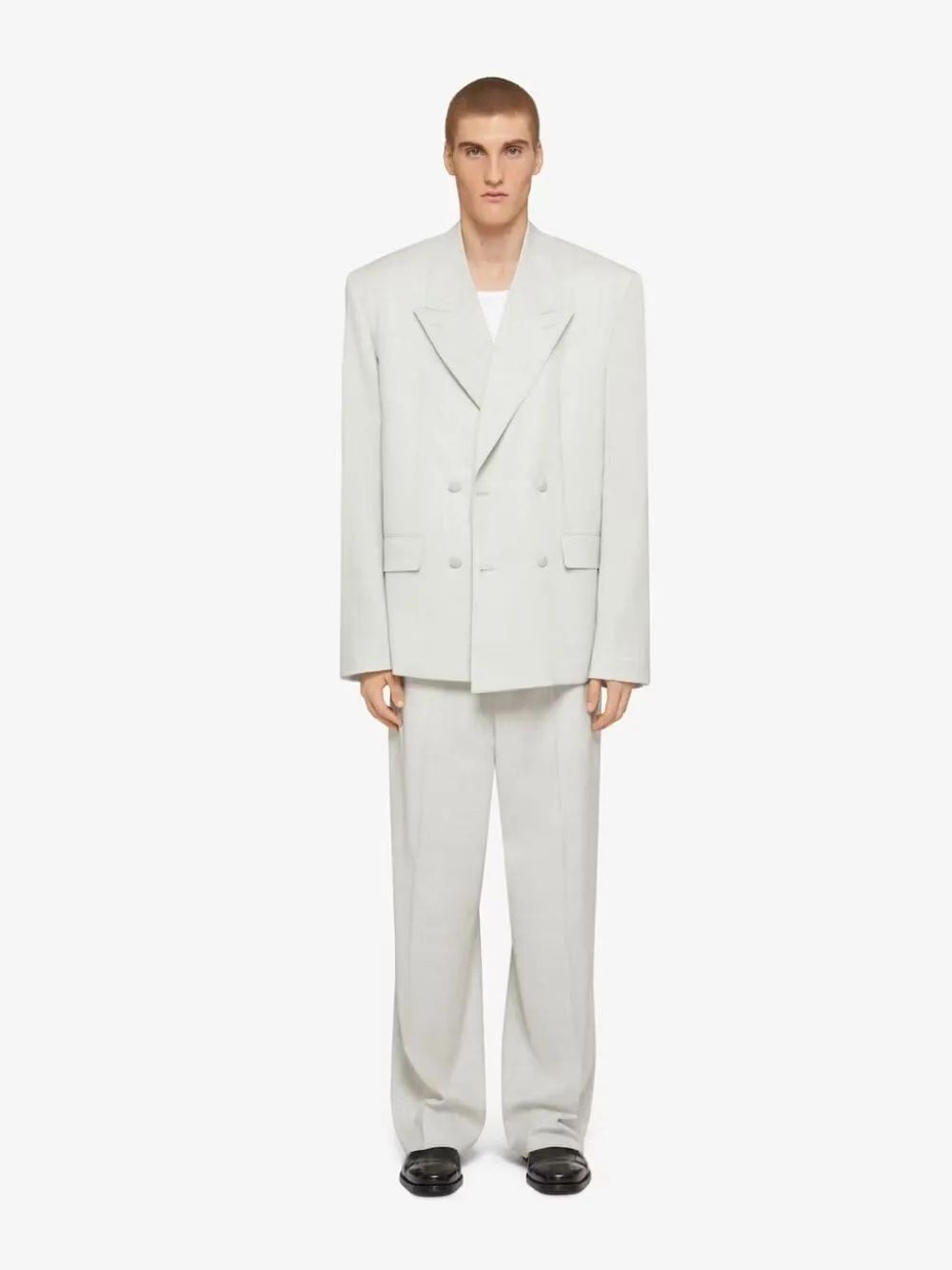 Boxy Fit Wool Jacket