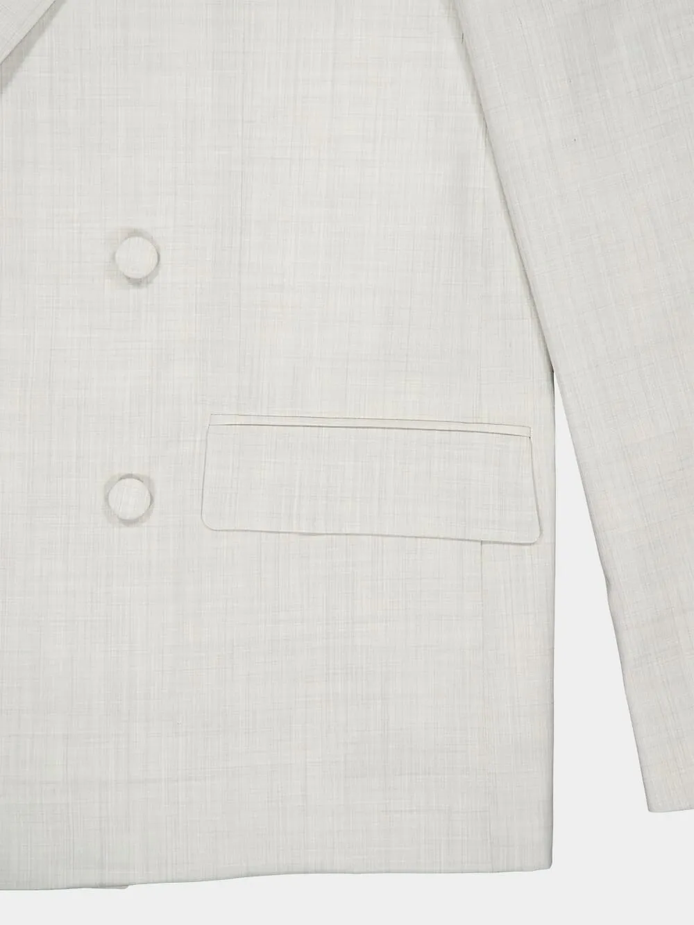 Boxy Fit Wool Jacket