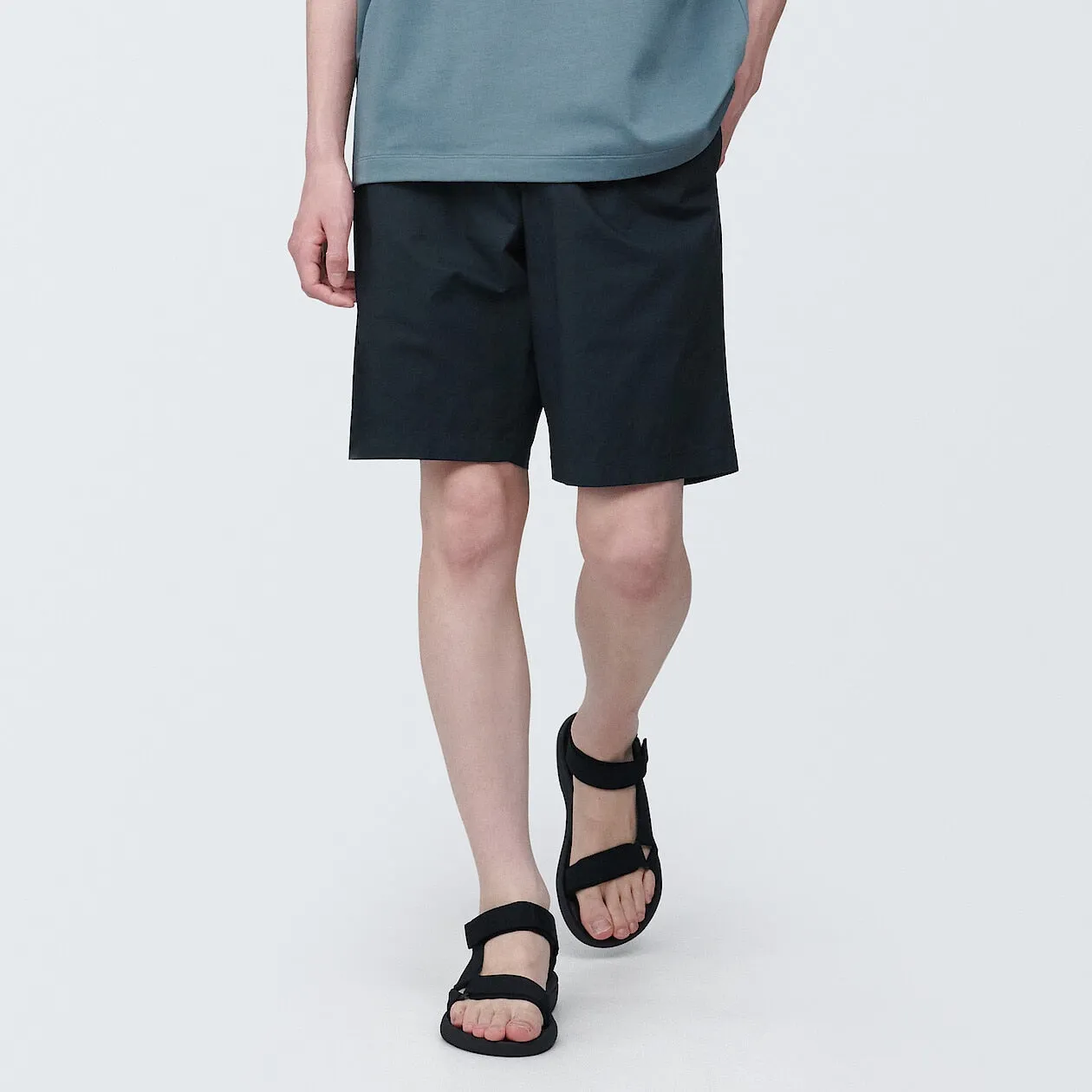 Broad Cotton Shorts.