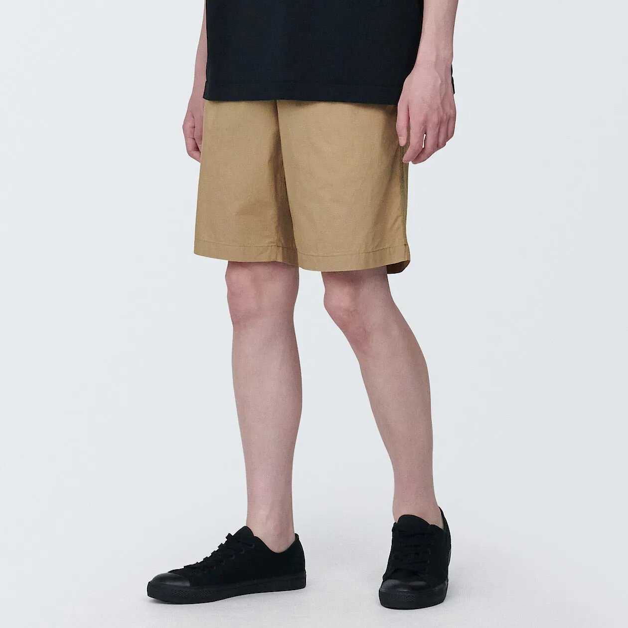 Broad Cotton Shorts.