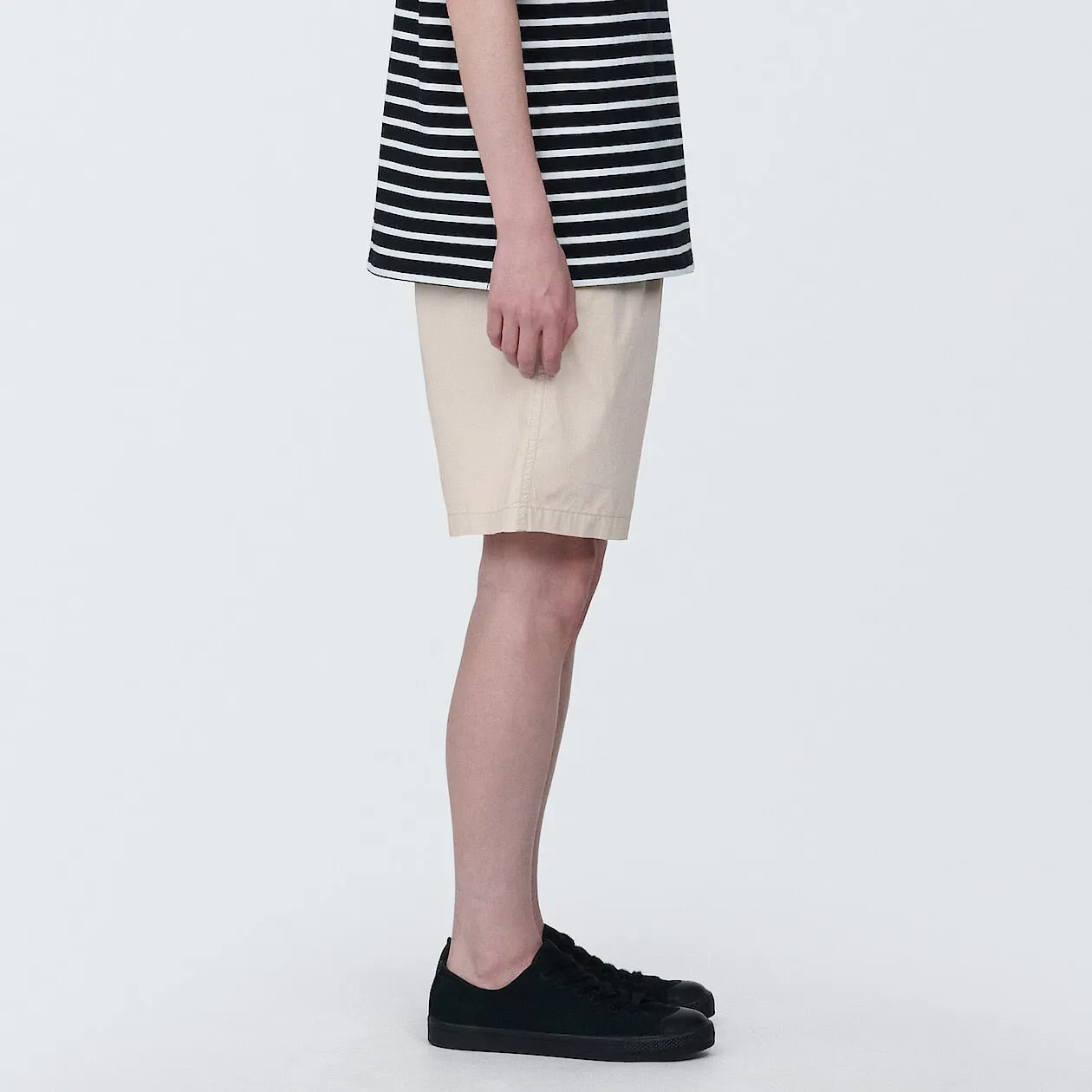 Broad Cotton Shorts.