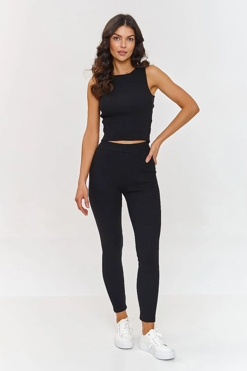 Buttoned Collar Relaxed Lounge Set