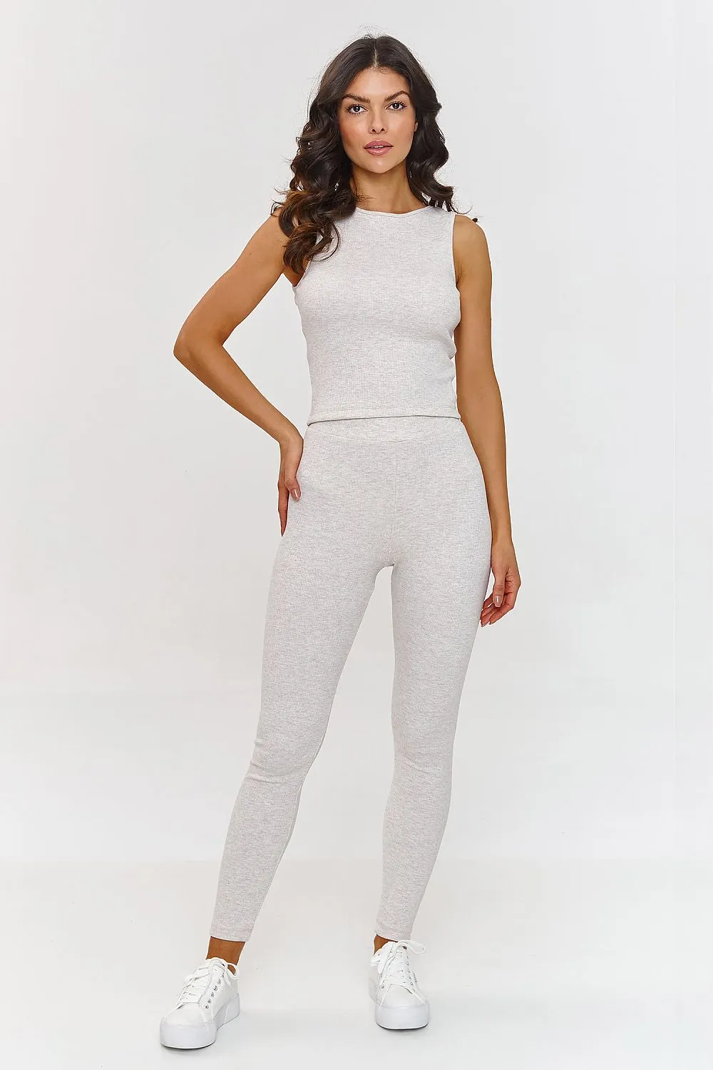 Buttoned Collar Relaxed Lounge Set