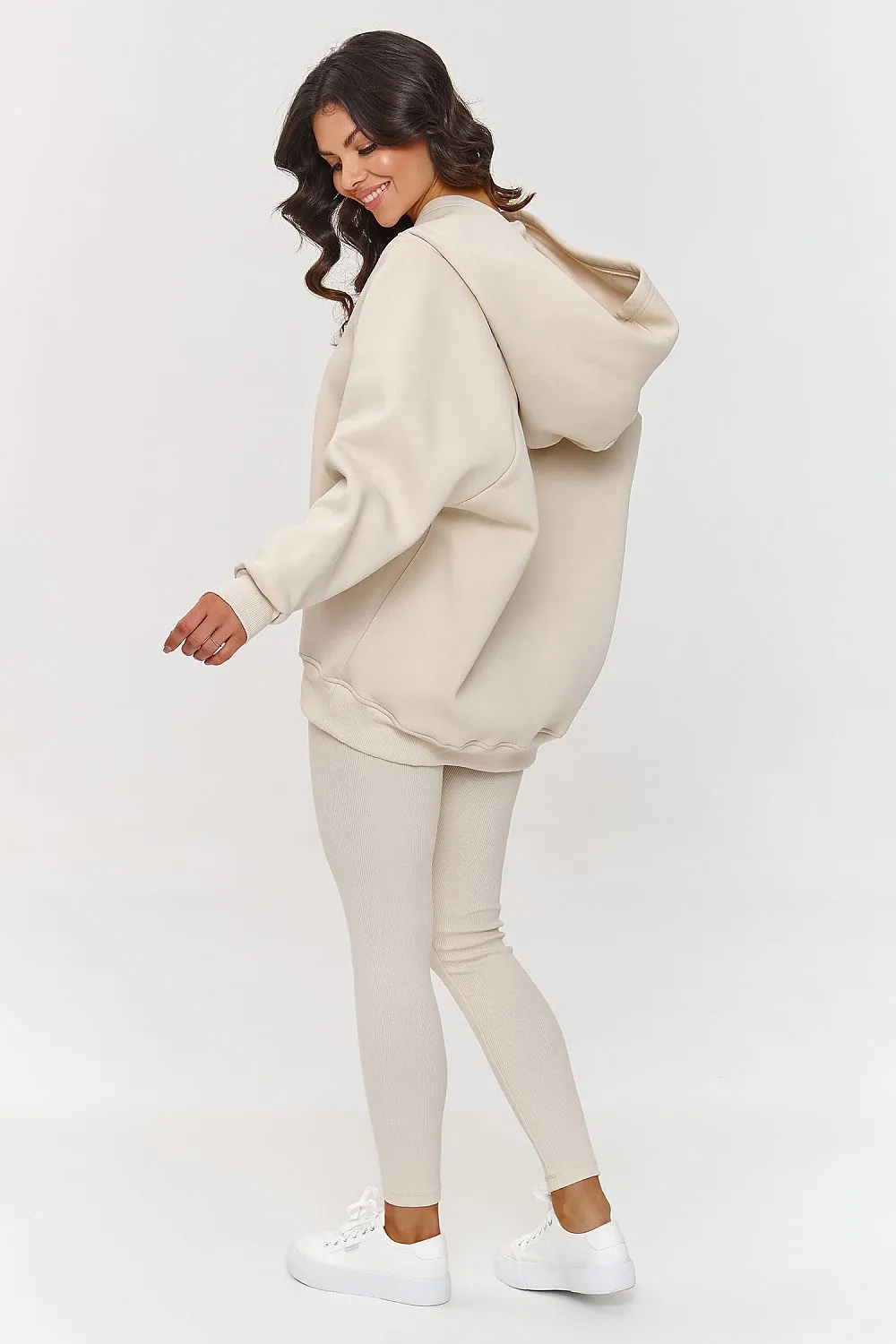 Buttoned Collar Relaxed Lounge Set