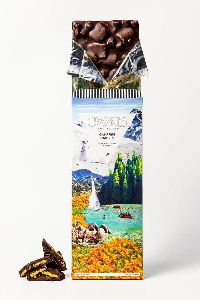 Campfire S'Mores Dark Chocolate Bar