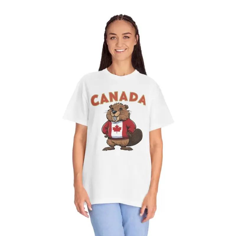 Celebrate Canada Day with Comfy Beaver Tee