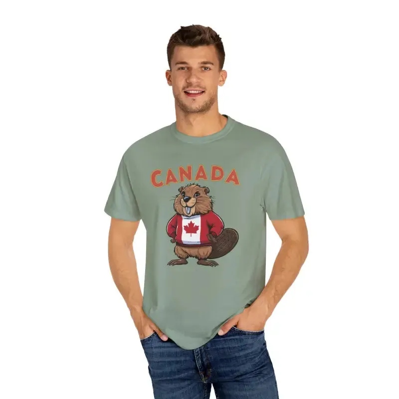 Celebrate Canada Day with Comfy Beaver Tee