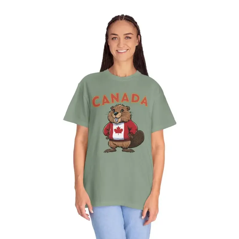 Celebrate Canada Day with Comfy Beaver Tee