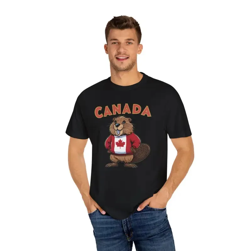 Celebrate Canada Day with Comfy Beaver Tee