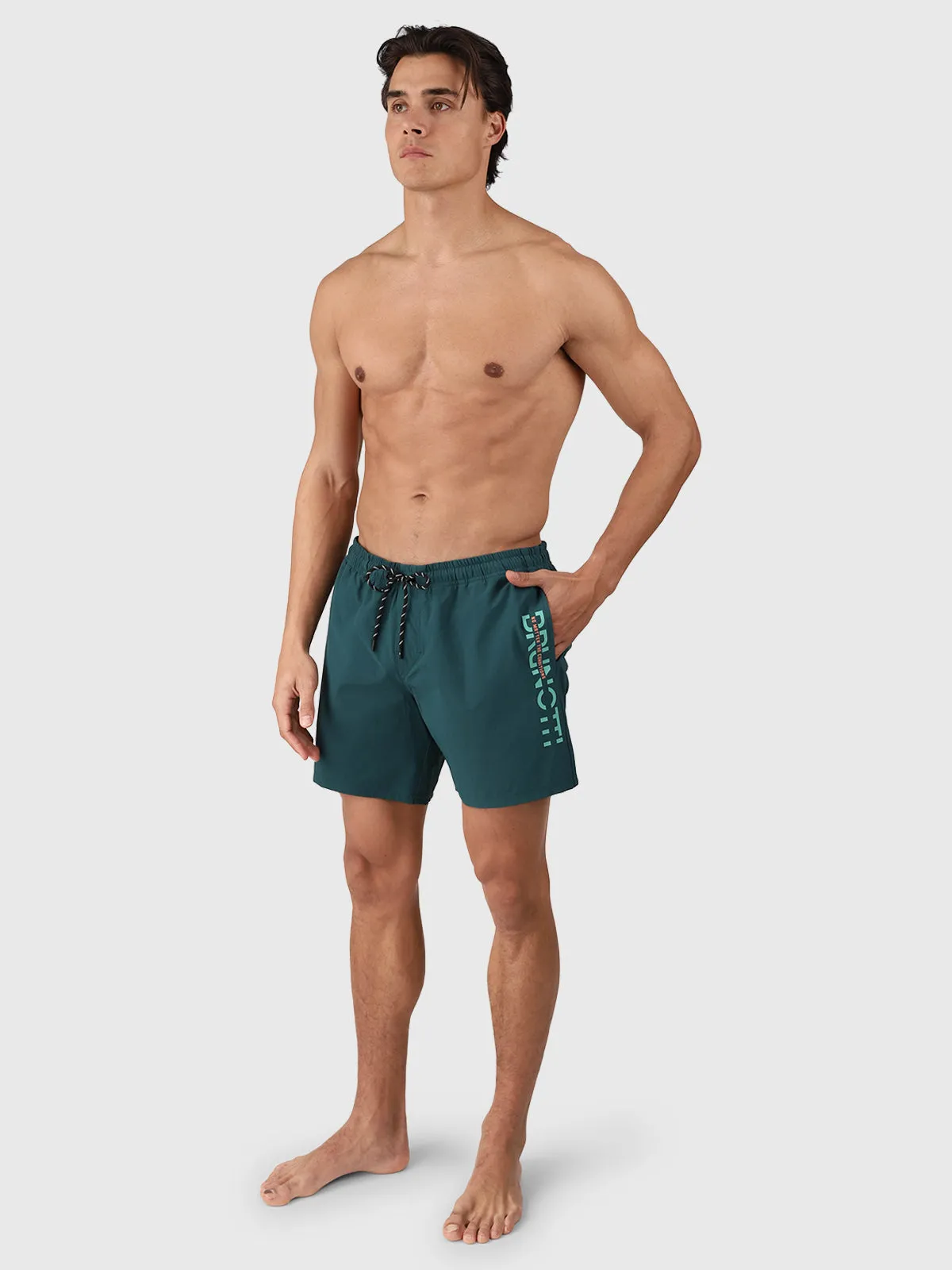 Cester Men Swim Shorts | Fuel Green