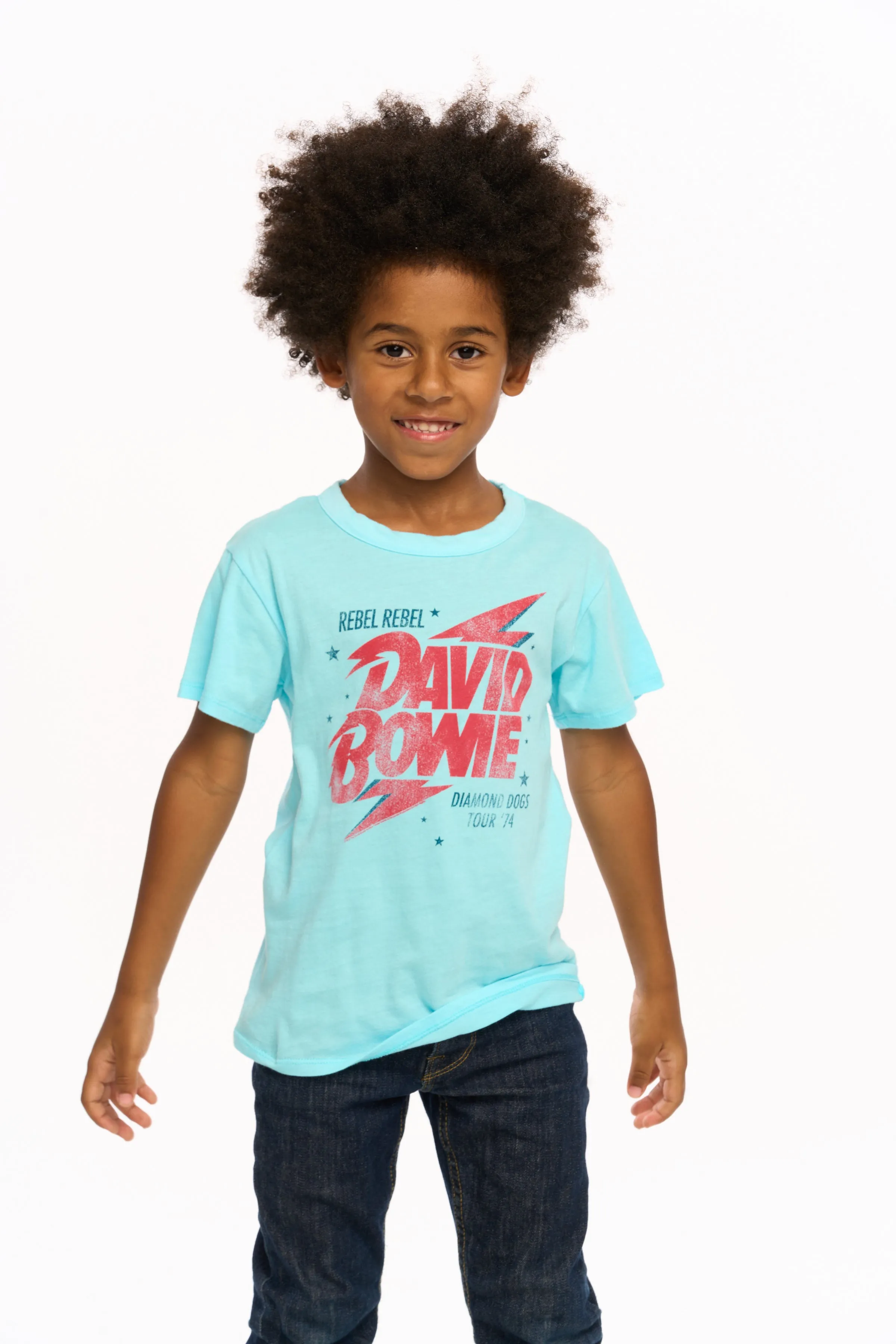 Chaser David Bowie Tour '74 Tee - Blue