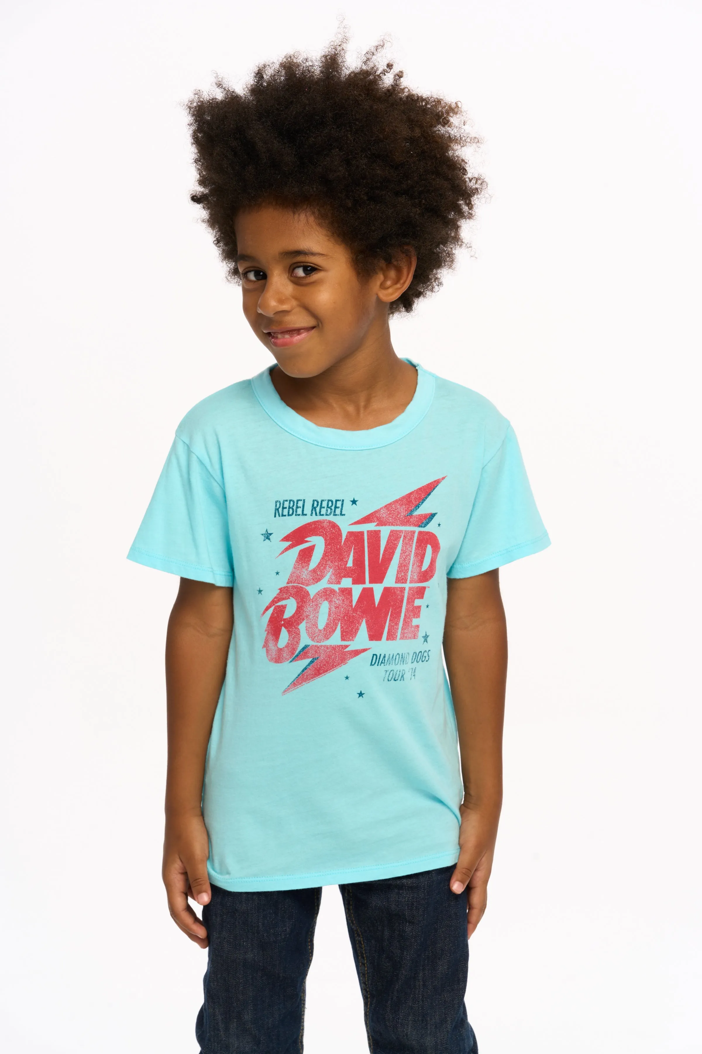 Chaser David Bowie Tour '74 Tee - Blue