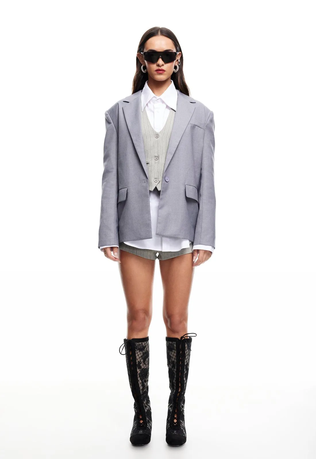 CHLOE BLAZER  - ASH