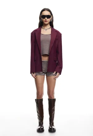 CHLOE BLAZER  - WINE