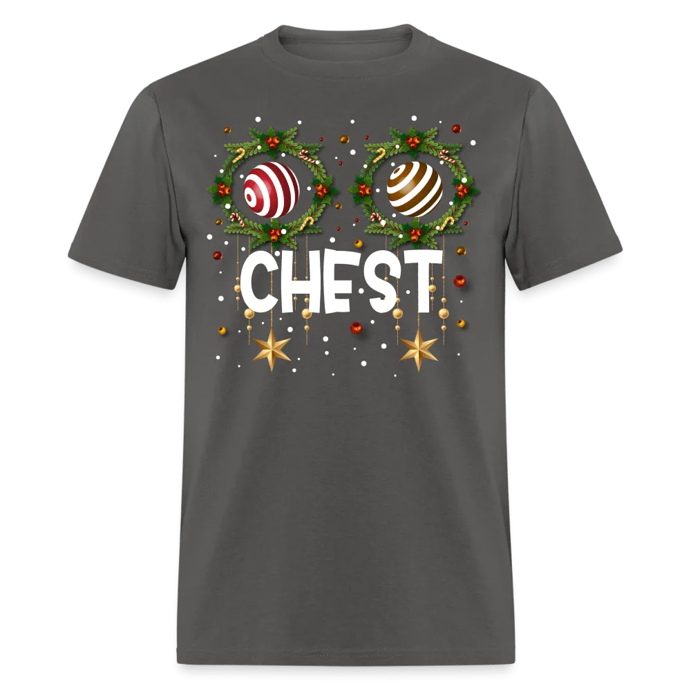 Christmas - Chest - Family Shirts Men, Woman Christmas T Shirts