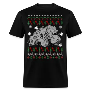 Christmas - Monster Car Ugly Sweater - Family Shirts Men, Woman Christmas T Shirts