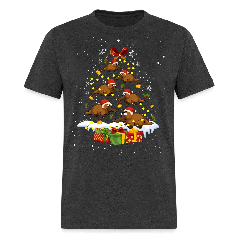 Christmas - Platypus Christmas Tree - Family Shirts Men, Woman Christmas T Shirts