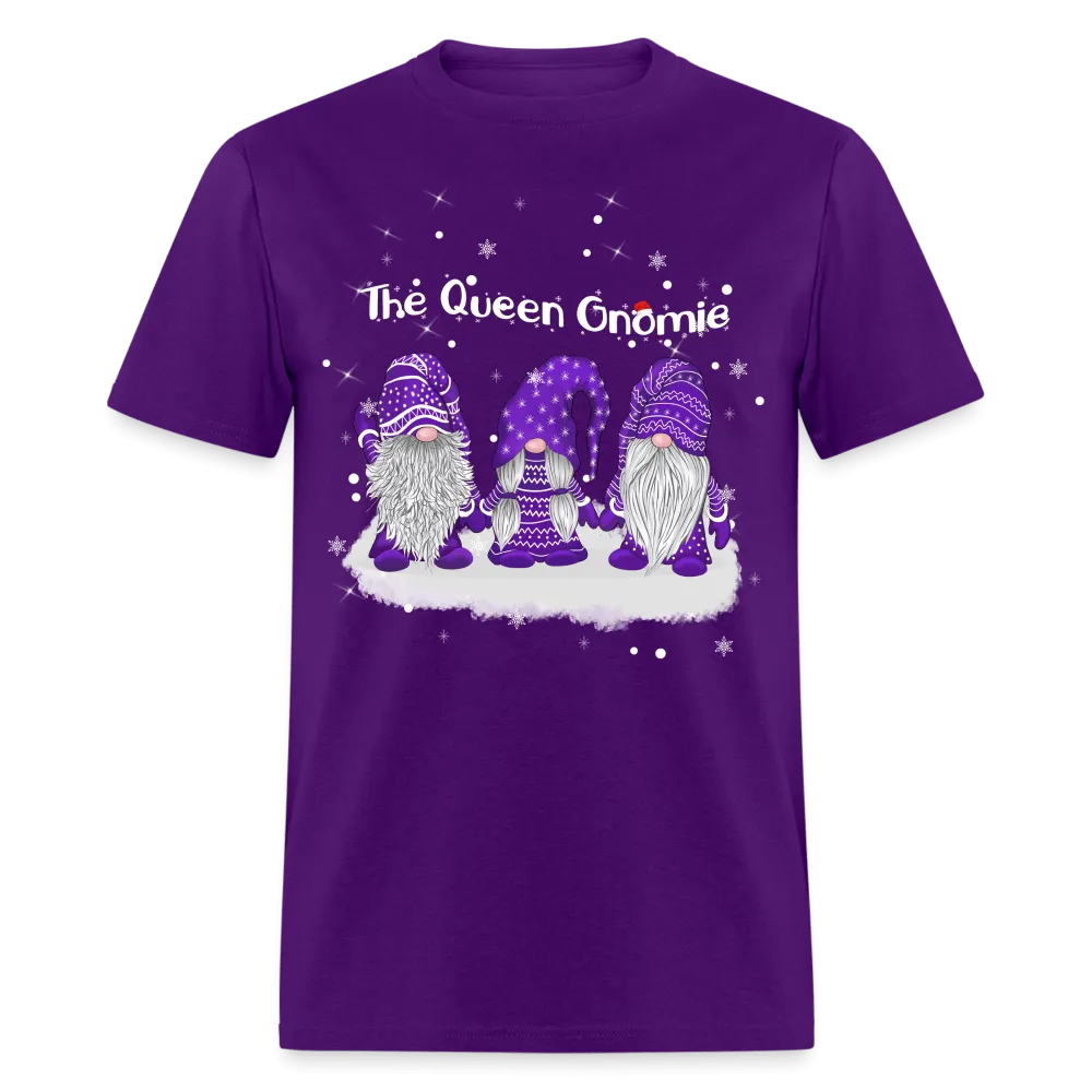 Christmas - The Queen Gnomie - Family Shirts Men, Woman Christmas T Shirts