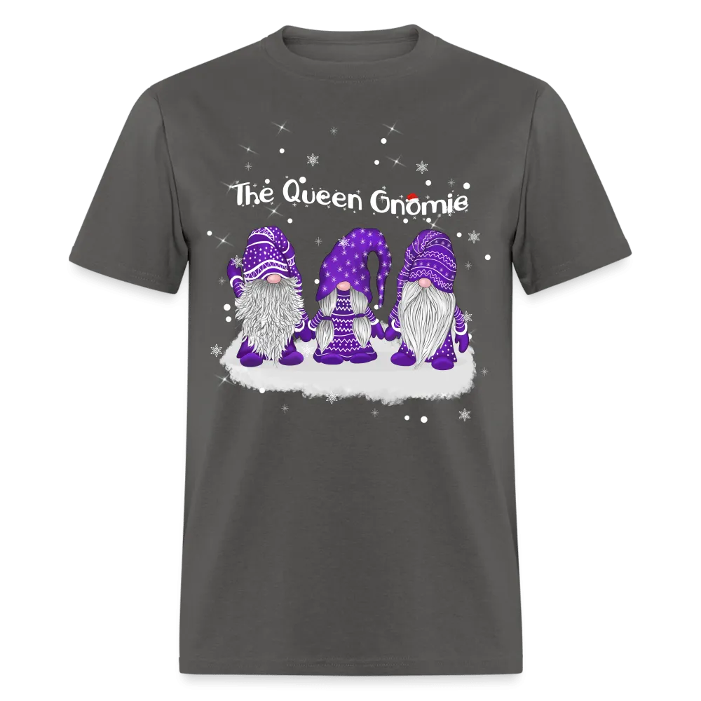 Christmas - The Queen Gnomie - Family Shirts Men, Woman Christmas T Shirts
