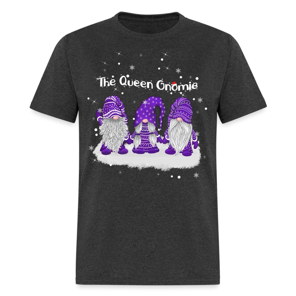 Christmas - The Queen Gnomie - Family Shirts Men, Woman Christmas T Shirts