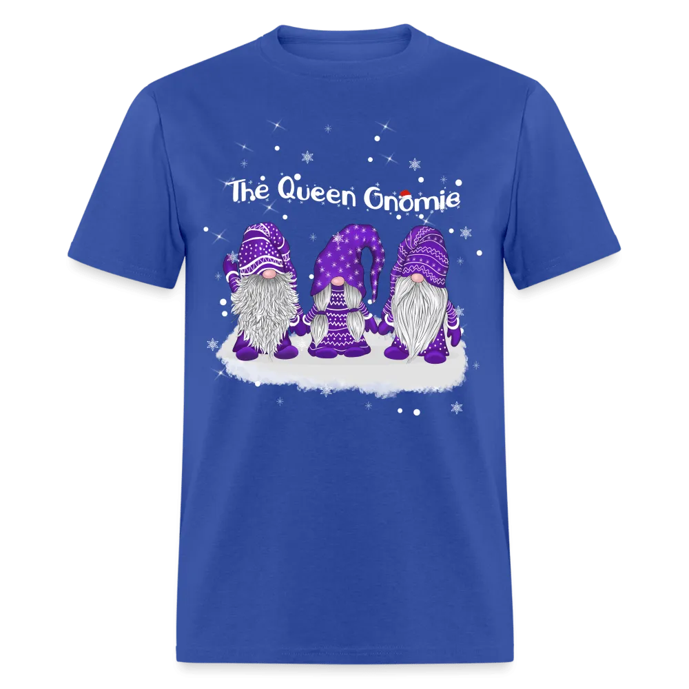 Christmas - The Queen Gnomie - Family Shirts Men, Woman Christmas T Shirts