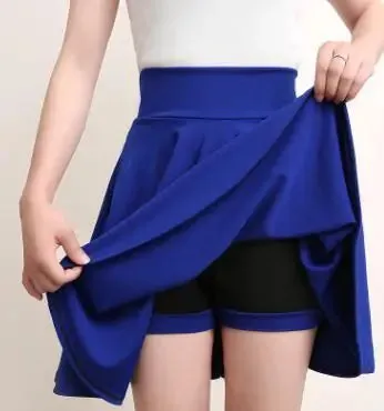 Chub-Rub Free and Wardrobe-Malfunction-Free Shorts Skirt