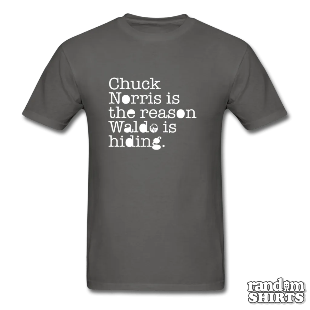Chuck Norris is the reason Waldo is hiding
