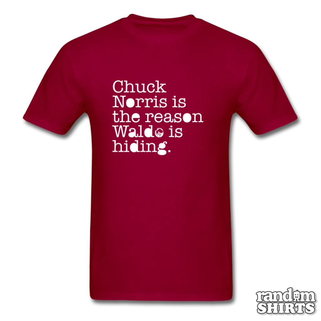 Chuck Norris is the reason Waldo is hiding