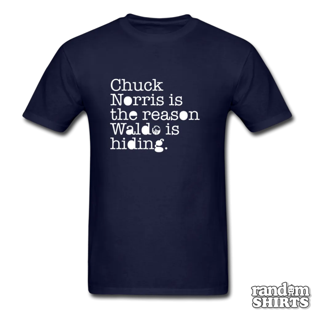 Chuck Norris is the reason Waldo is hiding