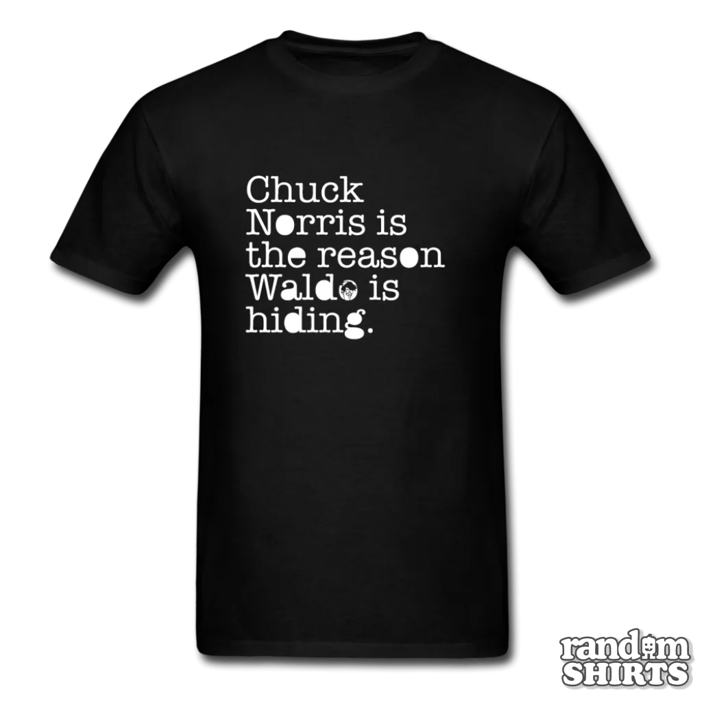 Chuck Norris is the reason Waldo is hiding