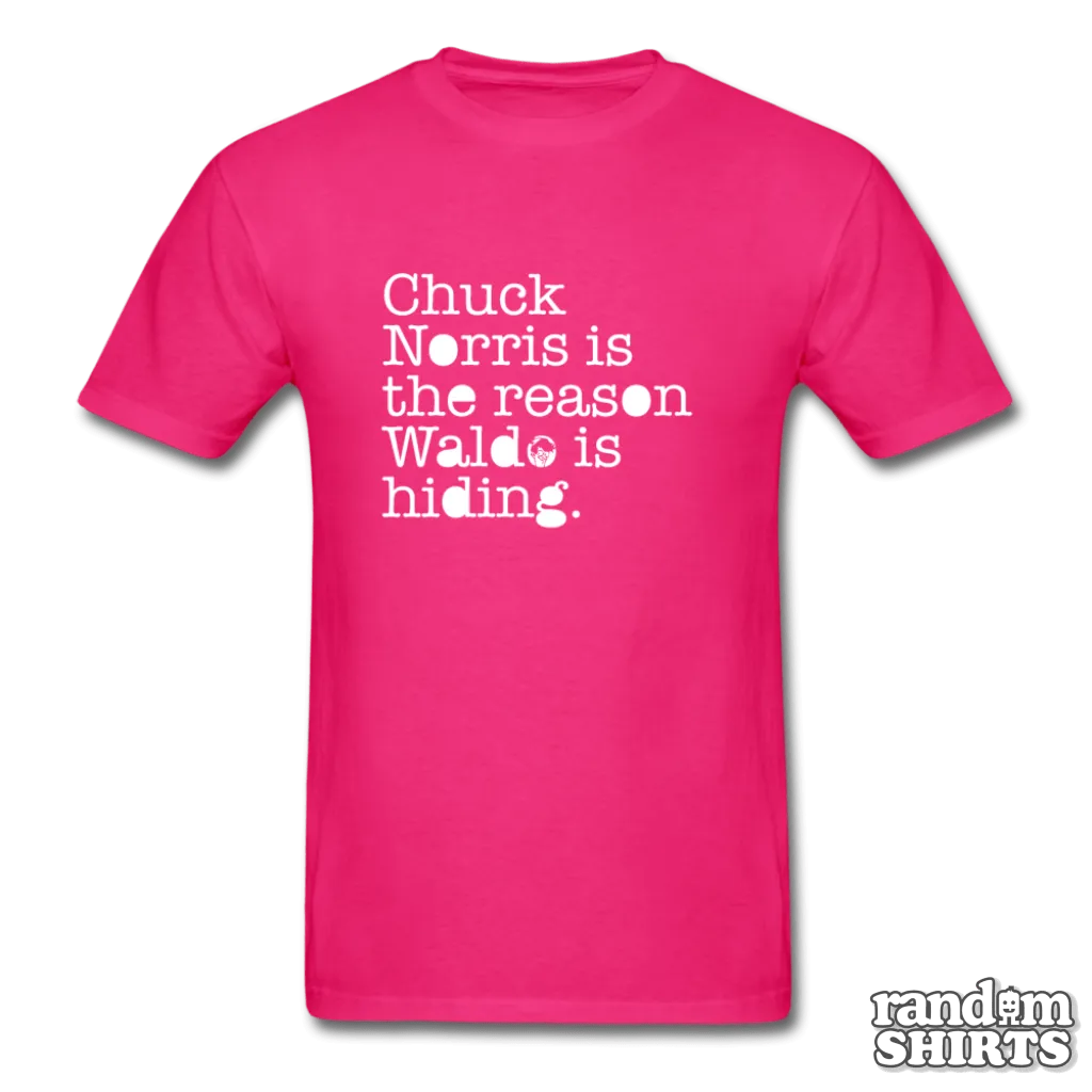 Chuck Norris is the reason Waldo is hiding