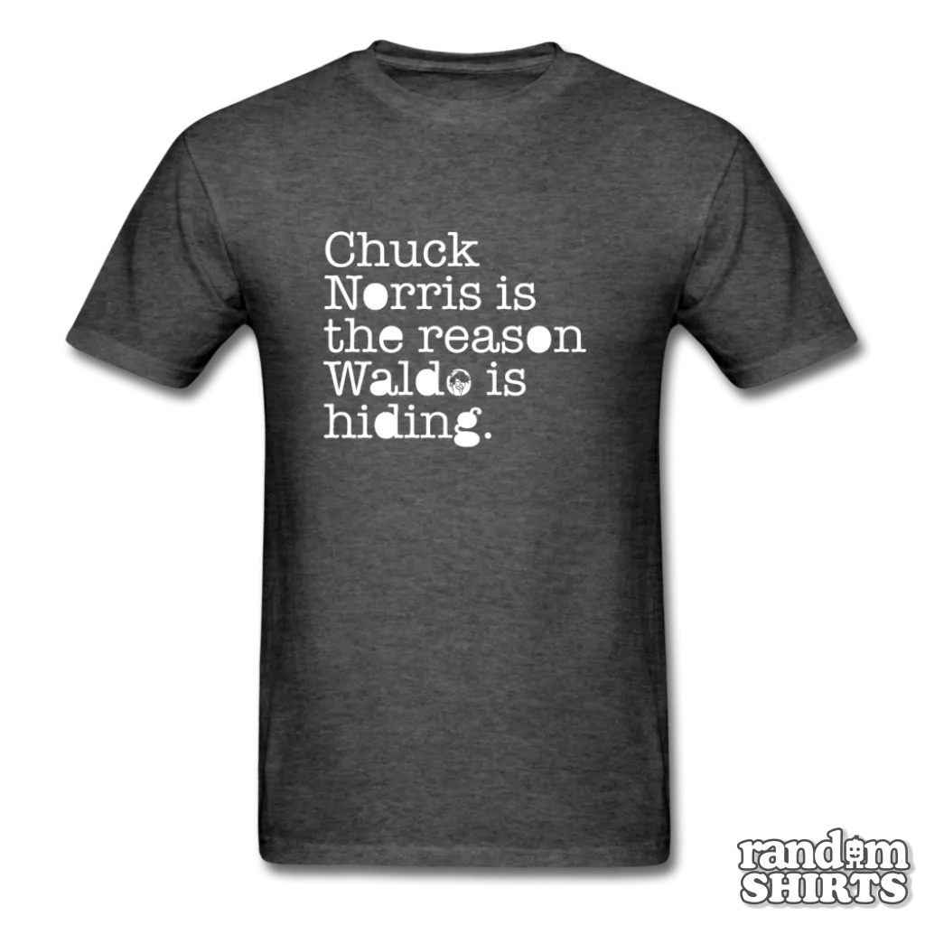 Chuck Norris is the reason Waldo is hiding