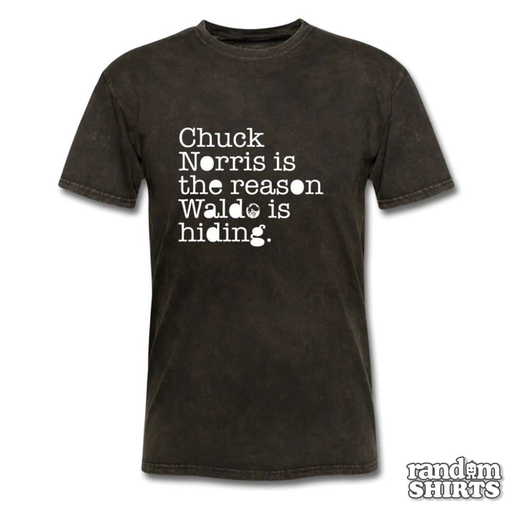 Chuck Norris is the reason Waldo is hiding