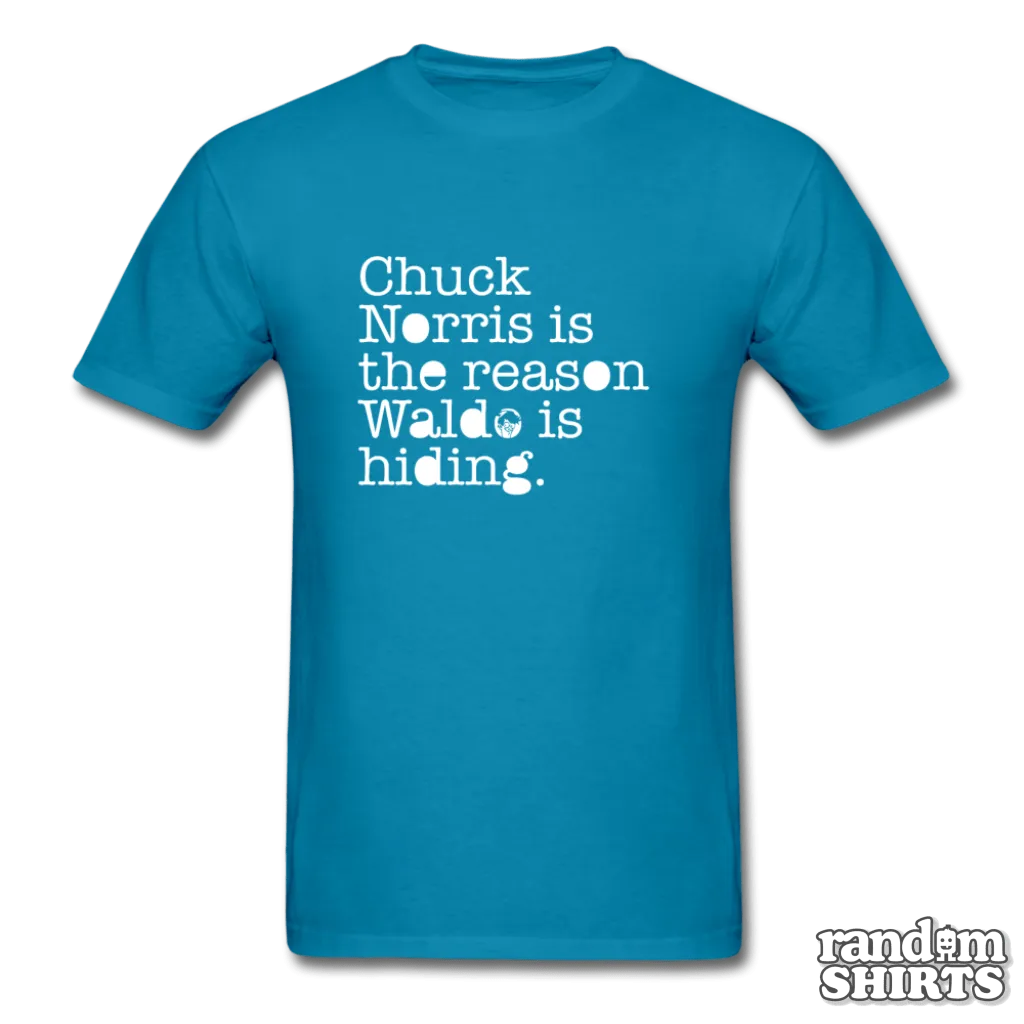 Chuck Norris is the reason Waldo is hiding