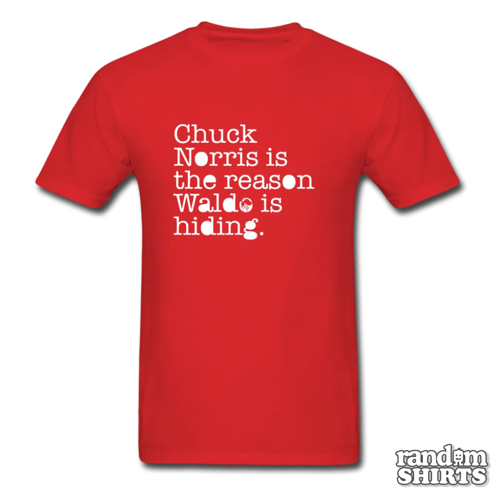 Chuck Norris is the reason Waldo is hiding
