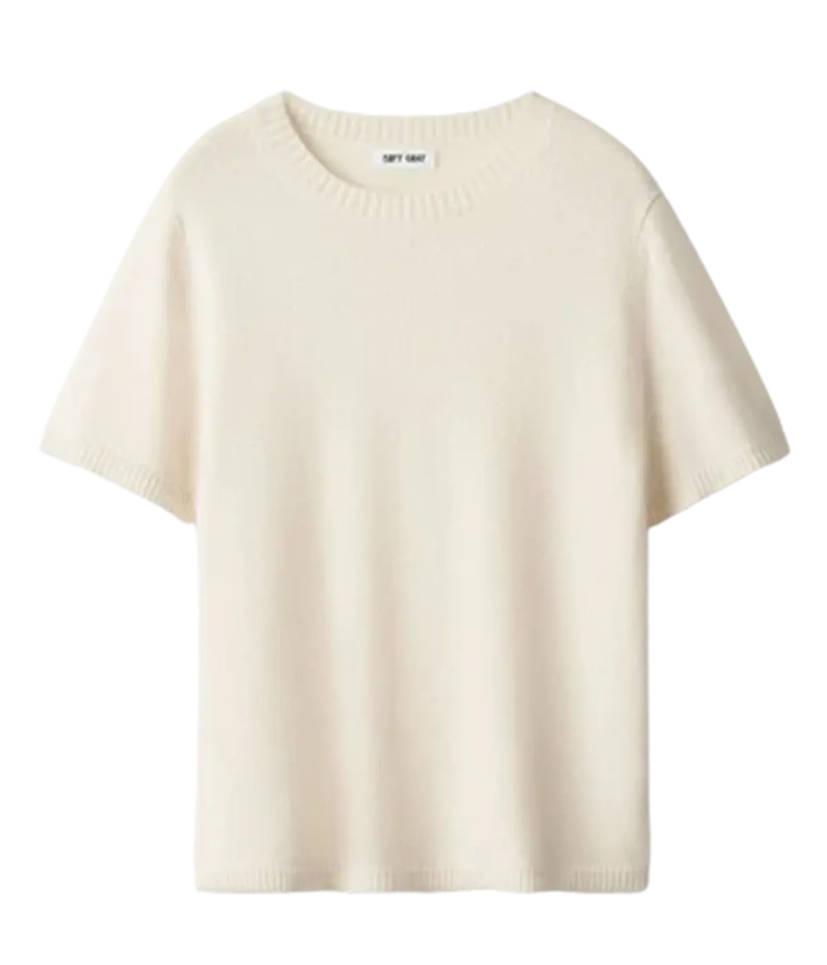 Chunky T-Shirt in Feather White