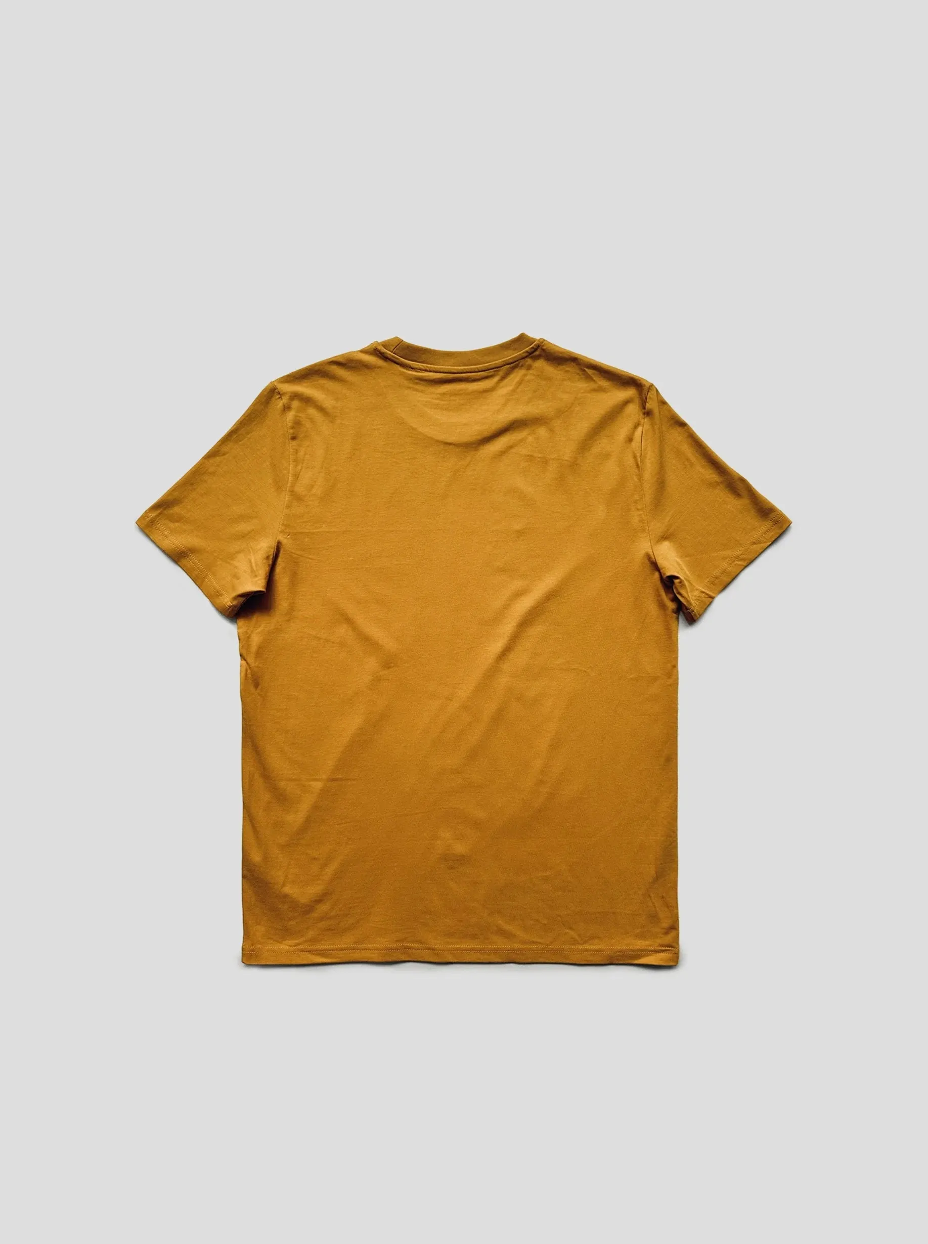 Collectible Unisex T-Shirt in Tobacco with Off-White Heimstone Logo
