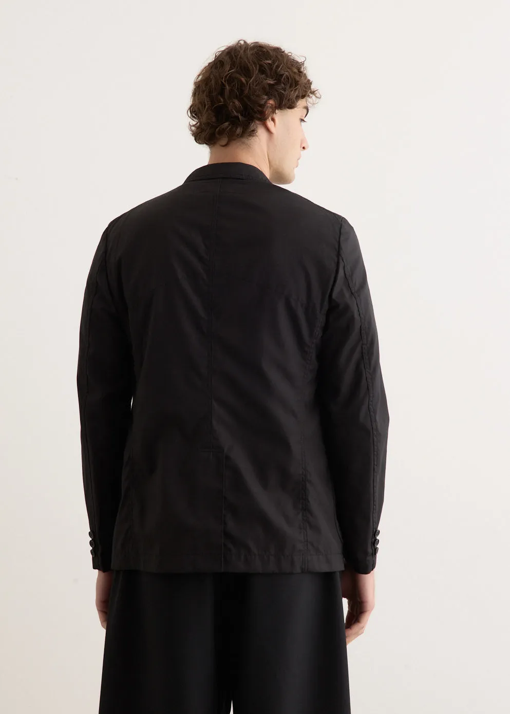 Cotton Broad Cloth Tailored Jacket